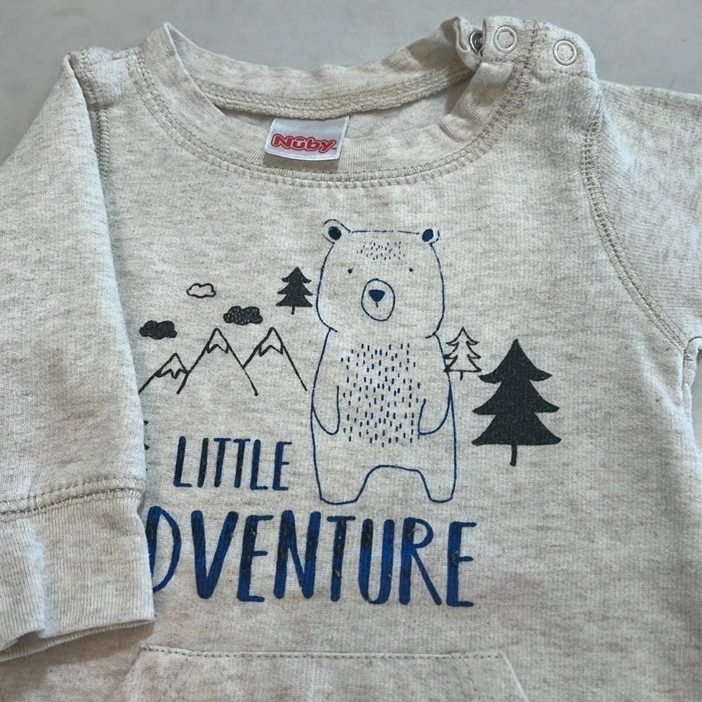 Nuby baby jumpsuit, like new, 0-3 months.
